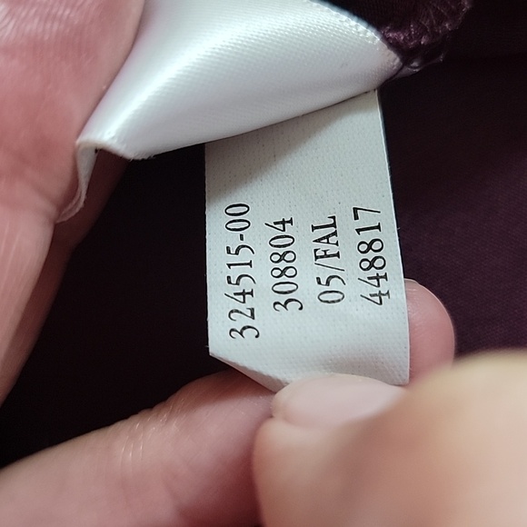 Silk Banana Republic Skirt Purple 0 XS Y2k Vintage Fairy Whimsigoth Party Office - Picture 7 of 7